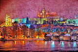 Czech Prague Castle Jigsaw Puzzle Wooden 1000 Piece