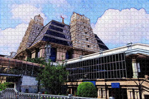 India ISKCON Temple Bangalore Jigsaw Puzzle Wooden 1000 Piece