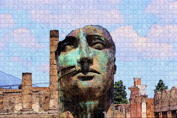 Italy Archaeological Area Pompeii Jigsaw Puzzle Wooden 1000 Piece