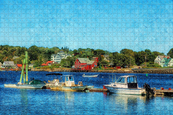 Bailey Island Maine USA Jigsaw Puzzle Wooden 1000 Piece