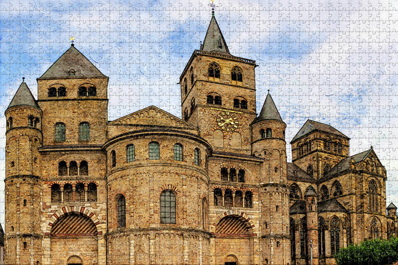 Germany St. Peter's Cathedral Trier Jigsaw Puzzle Wooden 1000 Piece