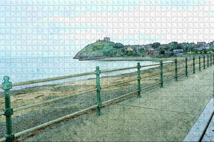 UK England Criccieth Castle Jigsaw Puzzle Wooden 1000 Piece