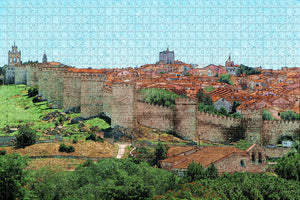 Spain The Walls of Avila Jigsaw Puzzle Wooden 1000 Piece