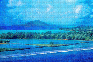 Bora Bora French Polynesia Jigsaw Puzzle Wooden 1000 Piece