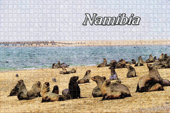 Swakopmund Namibia Jigsaw Puzzle Wooden 1000 Piece