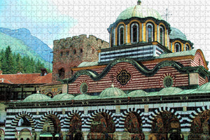 Rila Monastery Bulgaria Jigsaw Puzzle Wooden 1000 Piece