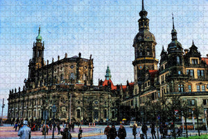 Germany Dresden Castle Jigsaw Puzzle Wooden 1000 Piece