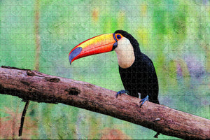 Brazil Toco Toucan Jigsaw Puzzle Wooden 1000 Piece