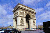 France Arc de Triomphe Paris Jigsaw Puzzle Wooden 1000 Piece