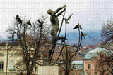 Bosnia Statue Sarajevo Jigsaw Puzzle Wooden 1000 Piece