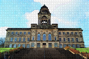 UK England Wirral Town Hall Jigsaw Puzzle Wooden 1000 Piece