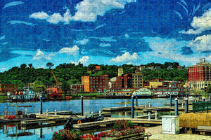 Dubuque Iowa USA Jigsaw Puzzle Wooden 1000 Piece