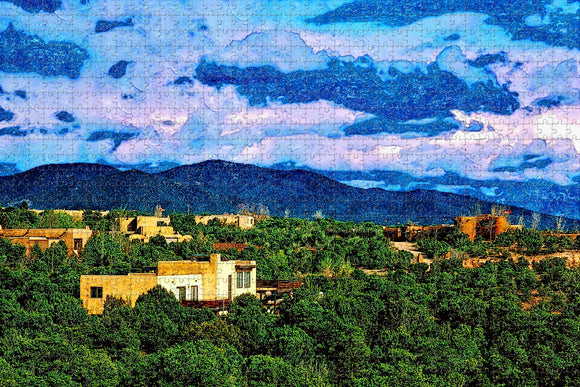 Santa Fe New Mexico USA Jigsaw Puzzle Wooden 1000 Piece