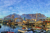 South Africa Cape Town Table Mountain Jigsaw Puzzle Wooden 1000 Piece