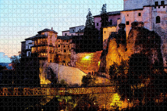 Spain Cuenca Jigsaw Puzzle Wooden 1000 Piece