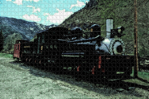 USA America Georgetown Loop Railroad Jigsaw Puzzle Wooden 1000 Piece