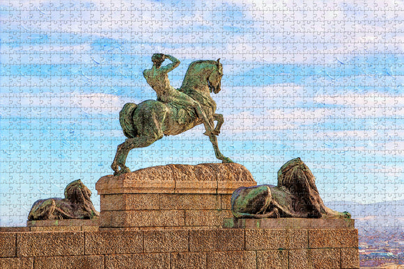 Greece Rhodes Memorial Jigsaw Puzzle Wooden 1000 Piece