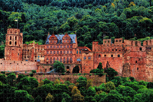 Germany Heidelberg Castle Jigsaw Puzzle Wooden 1000 Piece