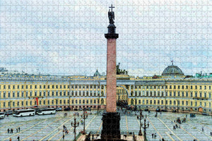 Russia Palace Square St. Petersburg Jigsaw Puzzle Wooden 1000 Piece