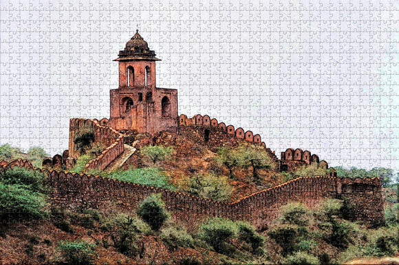 India Nahargarh Fort Jaipur Jigsaw Puzzle Wooden 1000 Piece