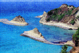 Greece Corfu Island Jigsaw Puzzle Wooden 1000 Piece