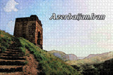 Iran Zahhak Castle Azerbaijan Jigsaw Puzzle Wooden 1000 Piece