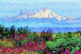 Alaska Kenia Mt Iliamna USA Jigsaw Puzzle Wooden 1000 Piece