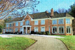 Mansion Bethesda Maryland USA Jigsaw Puzzle Wooden 1000 Piece