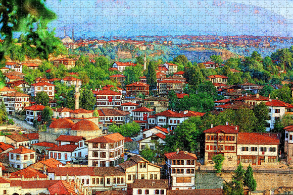 Turkey Safranbolu Jigsaw Puzzle Wooden 1000 Piece