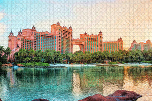 Paradise Island Bahamas Jigsaw Puzzle Wooden 1000 Piece