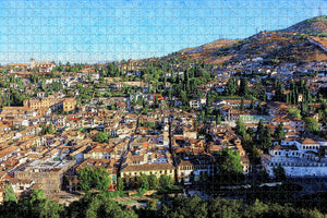 Spain Mirador San Nicolas Granada Jigsaw Puzzle Wooden 1000 Piece