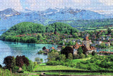 Switzerland Spiez Jigsaw Puzzle Wooden 1000 Piece