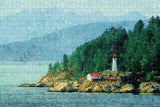 Canada Lighthouse Vancouver Jigsaw Puzzle Wooden 1000 Piece