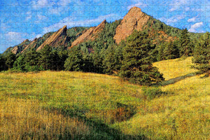 Colorado Chautauqua Park Boulder USA Jigsaw Puzzle Wooden 1000 Piece