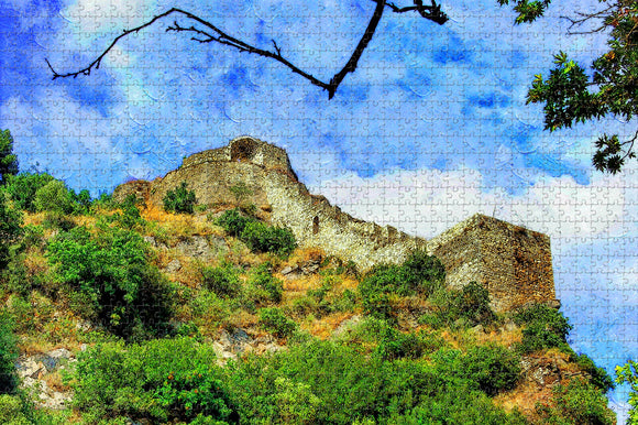 Albania Rozafa Castle Jigsaw Puzzle Wooden 1000 Piece