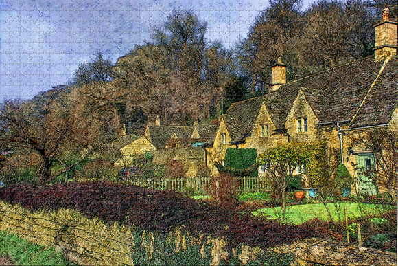 UK England Cotswolds Countryside Jigsaw Puzzle Wooden 1000 Piece