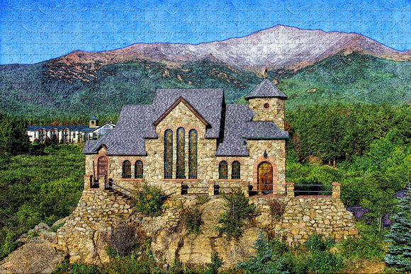 USA America Estes Park Colorado Jigsaw Puzzle Wooden 1000 Piece