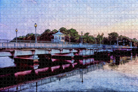 Pocomoke City Maryland USA Jigsaw Puzzle Wooden 1000 Piece