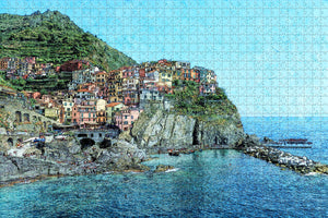 Italy Amalfi Naples Jigsaw Puzzle Wooden 1000 Piece