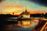 Thailand Temple of the Reclining Buddha Bangkok Jigsaw Puzzle Wooden 1000 Piece