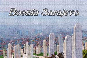 Bosnia Sarajevo Jigsaw Puzzle Wooden 1000 Piece