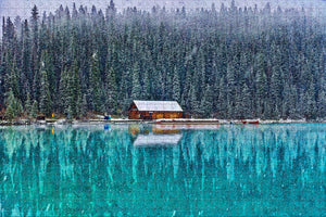 Canada Lake louise Jigsaw Puzzle Wooden 1000 Piece