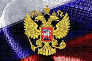 Russia Russian Flag Jigsaw Puzzle Wooden 1000 Piece