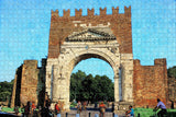 Italy Arco di Augustus Rimini Jigsaw Puzzle Wooden 1000 Piece