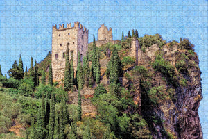 Italy Arco Castle Jigsaw Puzzle Wooden 1000 Piece