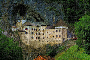 Slovenia Postojna Castle Cove Jigsaw Puzzle Wooden 1000 Piece