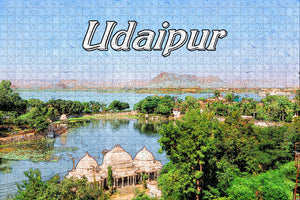 India Lake Pichola Udaipur Jigsaw Puzzle Wooden 1000 Piece