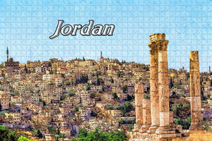 Jordan Temple Of Hercules Amman Jigsaw Puzzle Wooden 1000 Piece