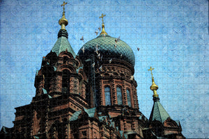 China St. Sophia Cathedral Harbin Jigsaw Puzzle Wooden 1000 Piece