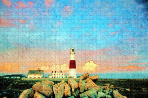 UK England Weymouth Lighthouse Jigsaw Puzzle Wooden 1000 Piece